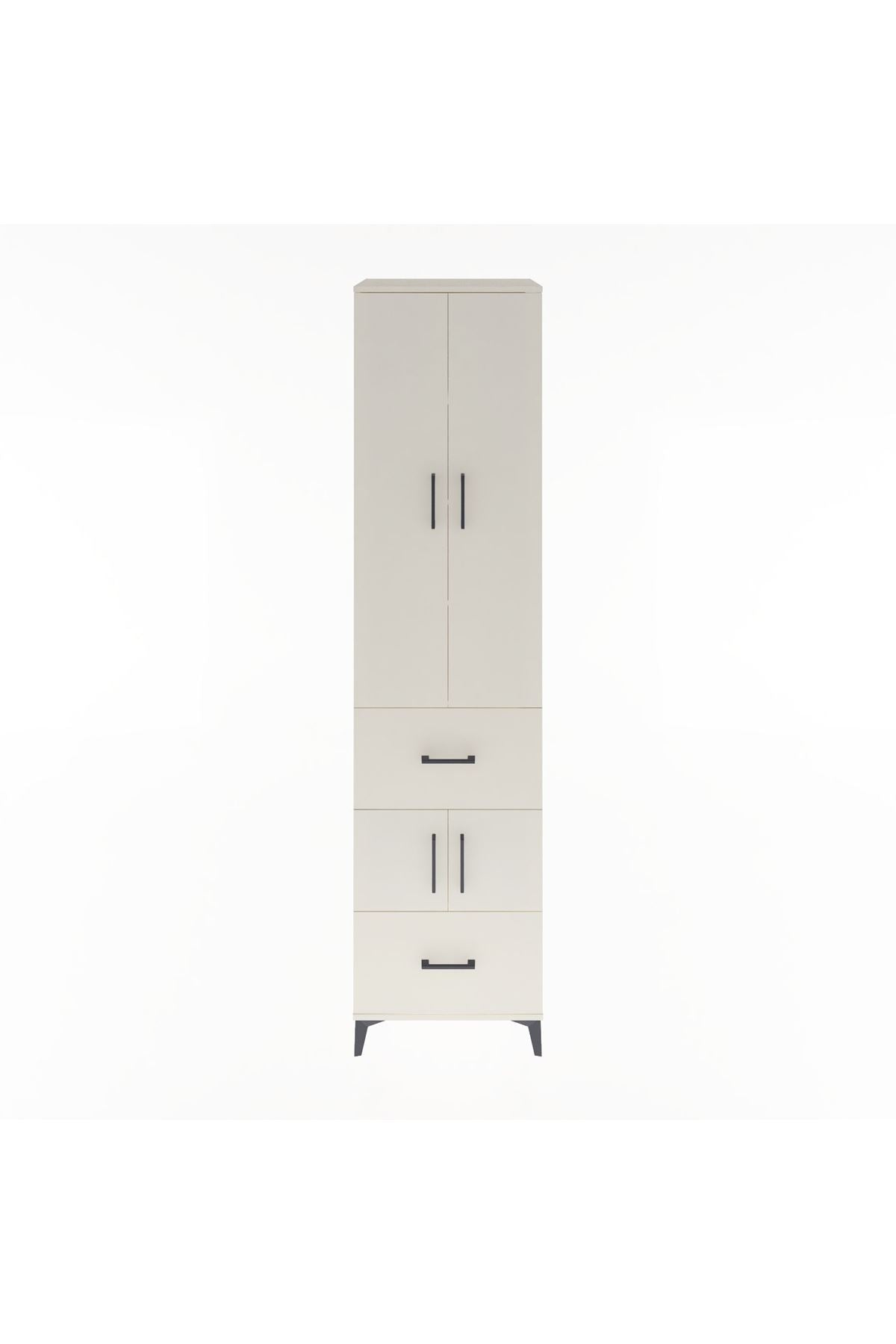 Hyperion Dolap 5 Raflı 2 Çekmeceli 4 Kapaklı 60x44x243 - S65M052V1B