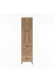 Hyperion Dolap 5 Raflı 2 Çekmeceli 4 Kapaklı 60x44x243 - S65M052V3B