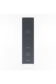 Hyperion Dolap 5 Raflı 2 Çekmeceli 4 Kapaklı 60x44x243 - S65M052V5B