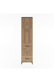 Hyperion Dolap 5 Raflı 2 Çekmeceli 4 Kapaklı 60x44x243 - S65M052V6B