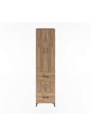 Hyperion Dolap 5 Raflı 2 Çekmeceli 4 Kapaklı 60x44x243 - S65M052V9B