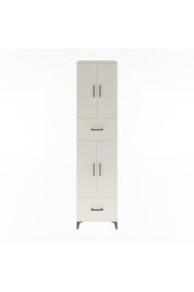 Hyperion Dolap 4 Raflı 2 Çekmeceli 4 Kapaklı 60x44x243 - S65M053V1B