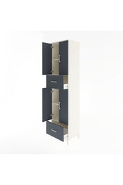 Hyperion Dolap 4 Raflı 2 Çekmeceli 4 Kapaklı 60x44x243 - S65M053V2B