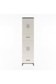 Hyperion Dolap 4 Raflı 2 Çekmeceli 4 Kapaklı 60x44x243 - S65M053V4B
