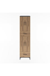Hyperion Dolap 4 Raflı 2 Çekmeceli 4 Kapaklı 60x44x243 - S65M053V6B