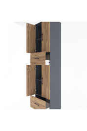 Hyperion Dolap 4 Raflı 2 Çekmeceli 4 Kapaklı 60x44x243 - S65M053V6B