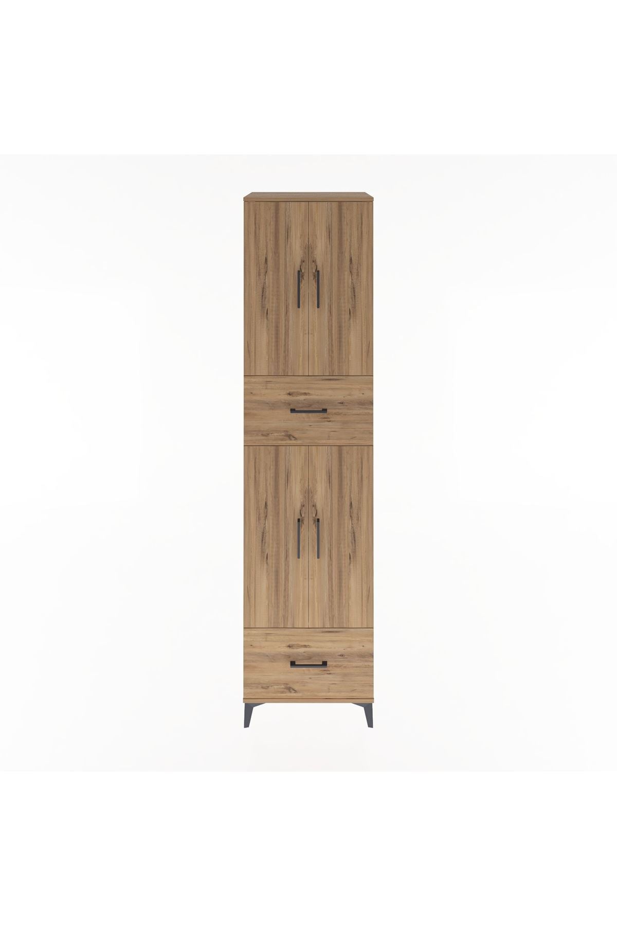 Hyperion Dolap 4 Raflı 2 Çekmeceli 4 Kapaklı 60x44x243 - S65M053V9B