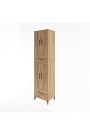Hyperion Dolap 4 Raflı 2 Çekmeceli 4 Kapaklı 60x44x243 - S65M053V9B