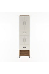 Hyperion Dolap 3 Raflı 2 Çekmeceli 4 Kapaklı 60x44x243