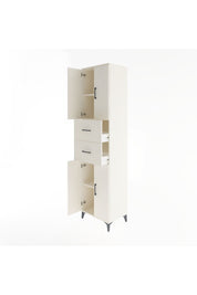 Hyperion Dolap 3 Raflı 2 Çekmeceli 4 Kapaklı 60x44x243 - S65M055V1B