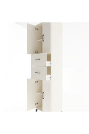Hyperion Dolap 3 Raflı 2 Çekmeceli 4 Kapaklı 60x44x243 - S65M055V1B