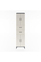 Hyperion Dolap 3 Raflı 2 Çekmeceli 4 Kapaklı 60x44x243 - S65M055V4B
