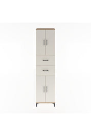 Hyperion Dolap 3 Raflı 2 Çekmeceli 4 Kapaklı 60x44x243 - S65M055V7B