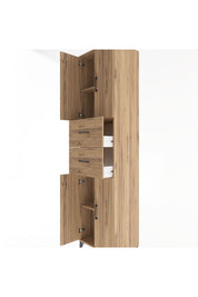 Hyperion Dolap 3 Raflı 2 Çekmeceli 4 Kapaklı 60x44x243 - S65M055V9B