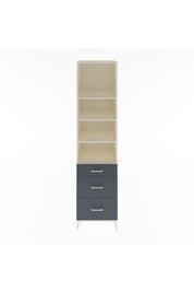 Hyperion Dolap 4 Raflı 3 Çekmeceli 60x44x243 - S65M056V2B