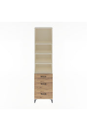 Hyperion Dolap 4 Raflı 3 Çekmeceli 60x44x243 - S65M056V3B