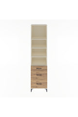Hyperion Dolap 4 Raflı 3 Çekmeceli 60x44x243