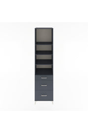 Hyperion Dolap 4 Raflı 3 Çekmeceli 60x44x243 - S65M056V5B