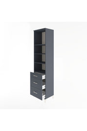 Hyperion Dolap 4 Raflı 3 Çekmeceli 60x44x243 - S65M056V5B