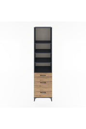 Hyperion Dolap 4 Raflı 3 Çekmeceli 60x44x243 - S65M056V6B