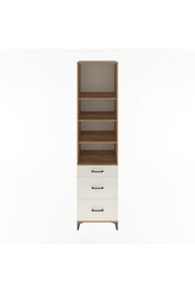 Hyperion Dolap 4 Raflı 3 Çekmeceli 60x44x243 - S65M056V7B