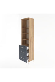 Hyperion Dolap 4 Raflı 3 Çekmeceli 60x44x243 - S65M056V8B