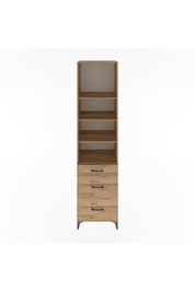 Hyperion Dolap 4 Raflı 3 Çekmeceli 60x44x243 - S65M056V9B