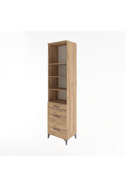 Hyperion Dolap 4 Raflı 3 Çekmeceli 60x44x243 - S65M056V9B