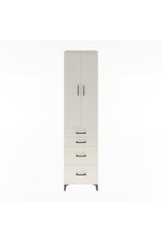 Hyperion Dolap 4 Raflı 4 Çekmeceli 2 Kapaklı 60x44x243 - S65M057V1B