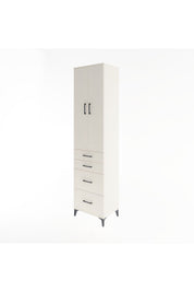 Hyperion Dolap 4 Raflı 4 Çekmeceli 2 Kapaklı 60x44x243 - S65M057V1B