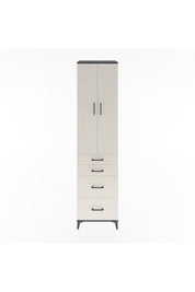 Hyperion Dolap 4 Raflı 4 Çekmeceli 2 Kapaklı 60x44x243 - S65M057V4B