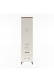 Hyperion Dolap 4 Raflı 4 Çekmeceli 2 Kapaklı 60x44x243 - S65M057V7B
