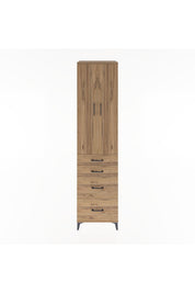 Hyperion Dolap 4 Raflı 4 Çekmeceli 2 Kapaklı 60x44x243 - S65M057V9B