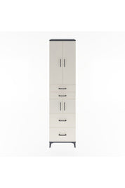 Hyperion Dolap 4 Raflı 4 Çekmeceli 4 Kapaklı 60x44x243 - S65M058V4B