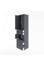 Hyperion Dolap 4 Raflı 4 Çekmeceli 4 Kapaklı 60x44x243 - S65M058V5B
