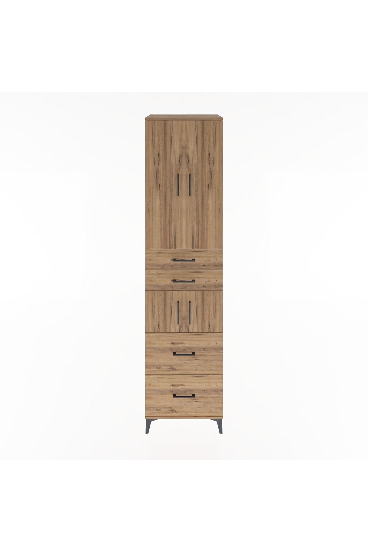 Hyperion Dolap 4 Raflı 4 Çekmeceli 4 Kapaklı 60x44x243 - S65M058V9B