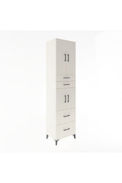 Hyperion Dolap 3 Raflı 4 Çekmeceli 4 Kapaklı 60x44x243 - S65M059V1B