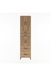 Hyperion Dolap 3 Raflı 4 Çekmeceli 4 Kapaklı 60x44x243 - S65M059V9B