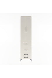 Hyperion Dolap 4 Raflı 4 Çekmeceli 2 Kapaklı 60x44x243 - S65M060V1B