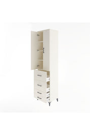 Hyperion Dolap 4 Raflı 4 Çekmeceli 2 Kapaklı 60x44x243 - S65M060V1B
