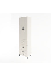 Hyperion Dolap 4 Raflı 4 Çekmeceli 2 Kapaklı 60x44x243 - S65M060V1B