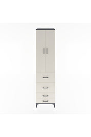 Hyperion Dolap 4 Raflı 4 Çekmeceli 2 Kapaklı 60x44x243 - S65M060V4B