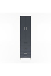 Hyperion Dolap 4 Raflı 4 Çekmeceli 2 Kapaklı 60x44x243 - S65M060V5B