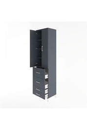 Hyperion Dolap 4 Raflı 4 Çekmeceli 2 Kapaklı 60x44x243 - S65M060V5B