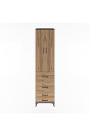 Hyperion Dolap 4 Raflı 4 Çekmeceli 2 Kapaklı 60x44x243 - S65M060V6B
