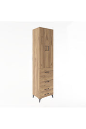 Hyperion Dolap 4 Raflı 4 Çekmeceli 2 Kapaklı 60x44x243 - S65M060V9B