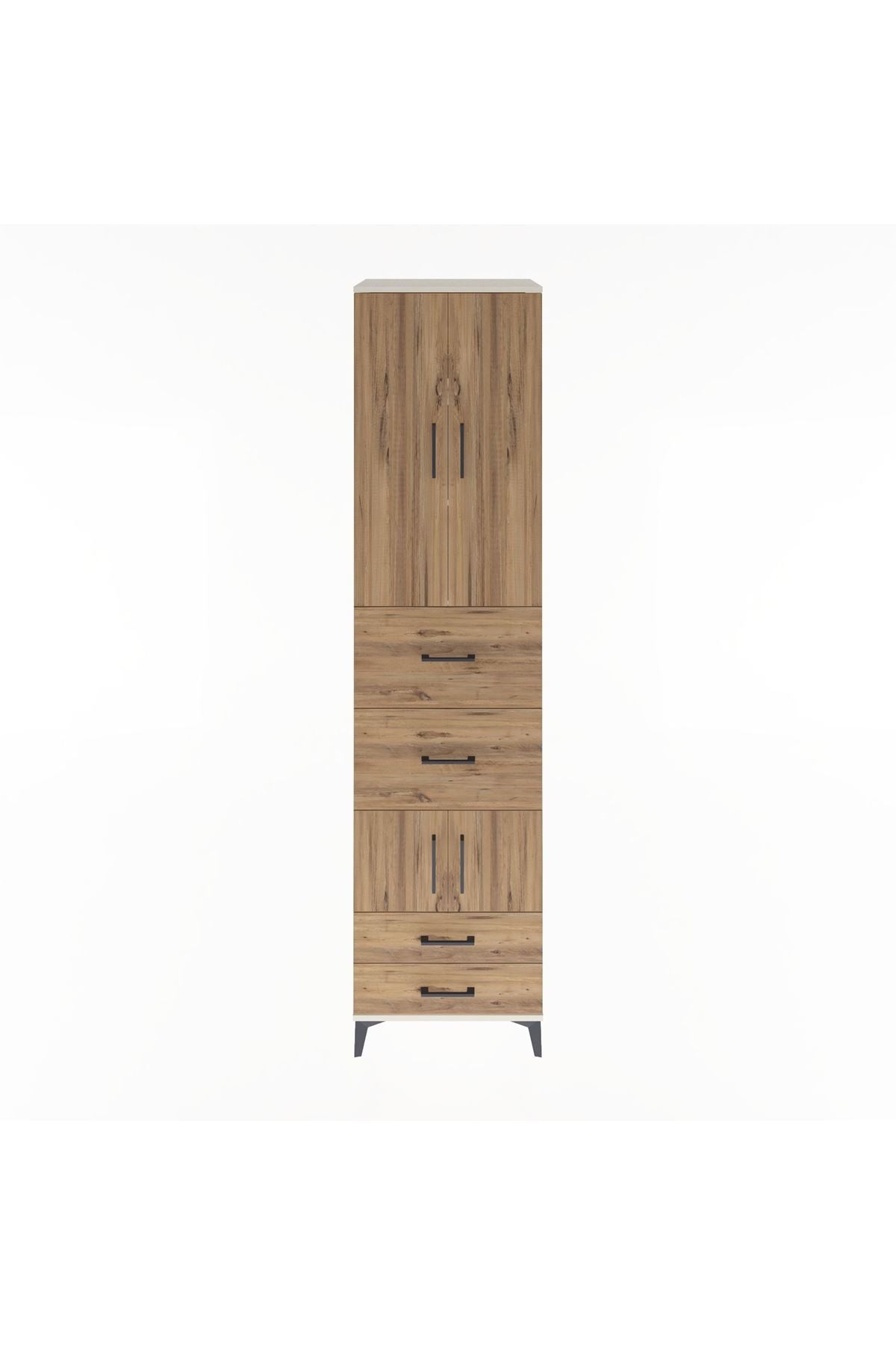 Hyperion Dolap 4 Raflı 4 Çekmeceli 4 Kapaklı 60x44x243 - S65M061V3B