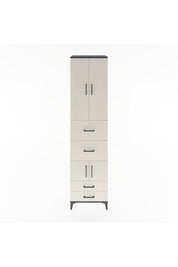Hyperion Dolap 4 Raflı 4 Çekmeceli 4 Kapaklı 60x44x243 - S65M061V4B