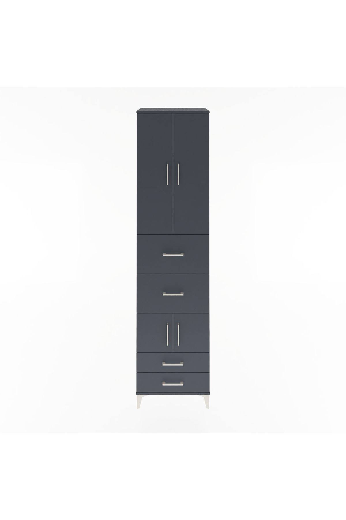 Hyperion Dolap 4 Raflı 4 Çekmeceli 4 Kapaklı 60x44x243 - S65M061V5B