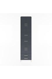 Hyperion Dolap 3 Raflı 4 Çekmeceli 4 Kapaklı 60x44x243 - S65M062V5B